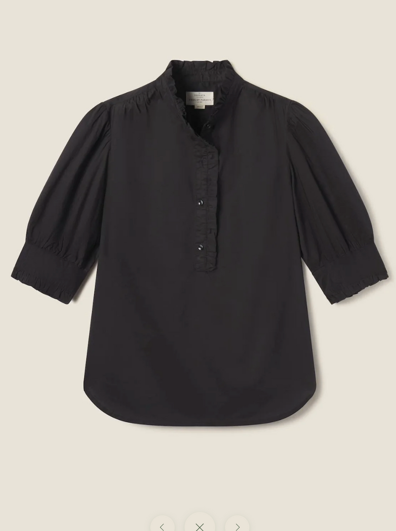 NOAH BLOUSE IN BLACK