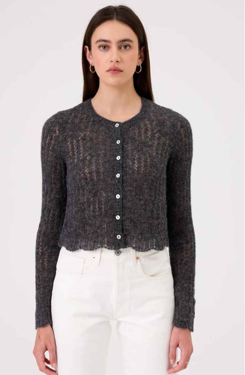 Cardi Alp/pointelle