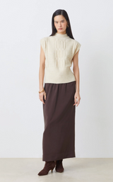 PRUSSE VEST IN CREAM