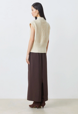 PRUSSE VEST IN CREAM