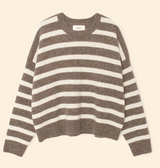 LELA SWEATER IN WHEAT IVORY