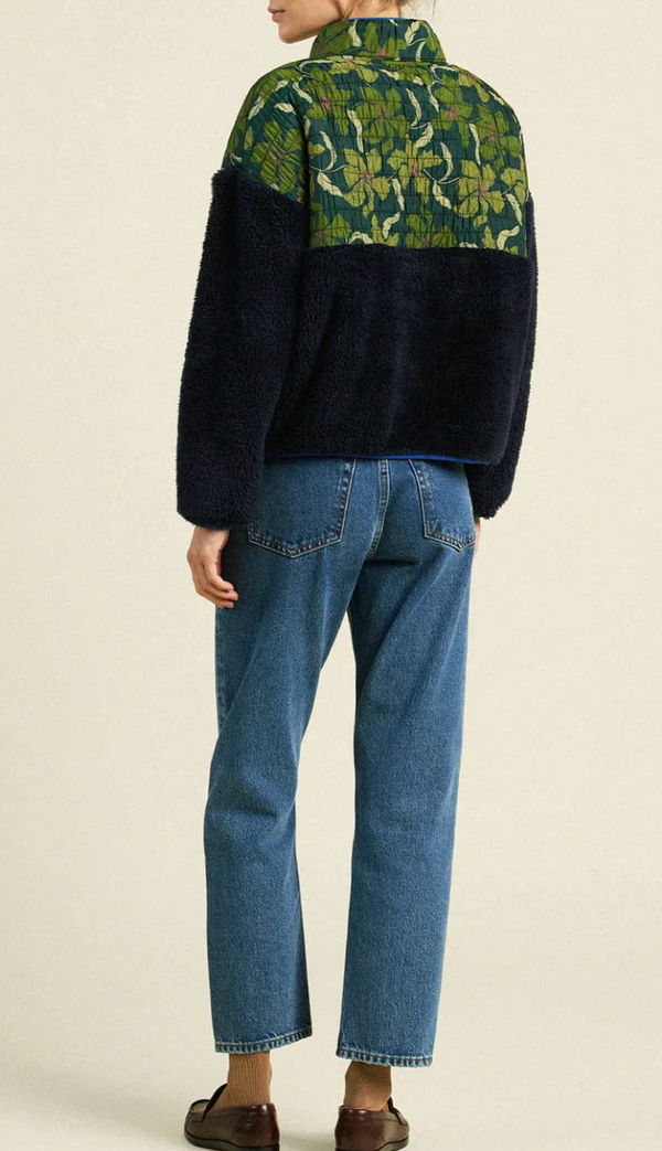 LENNOX ZIP-UP IN GREEN CANOPY