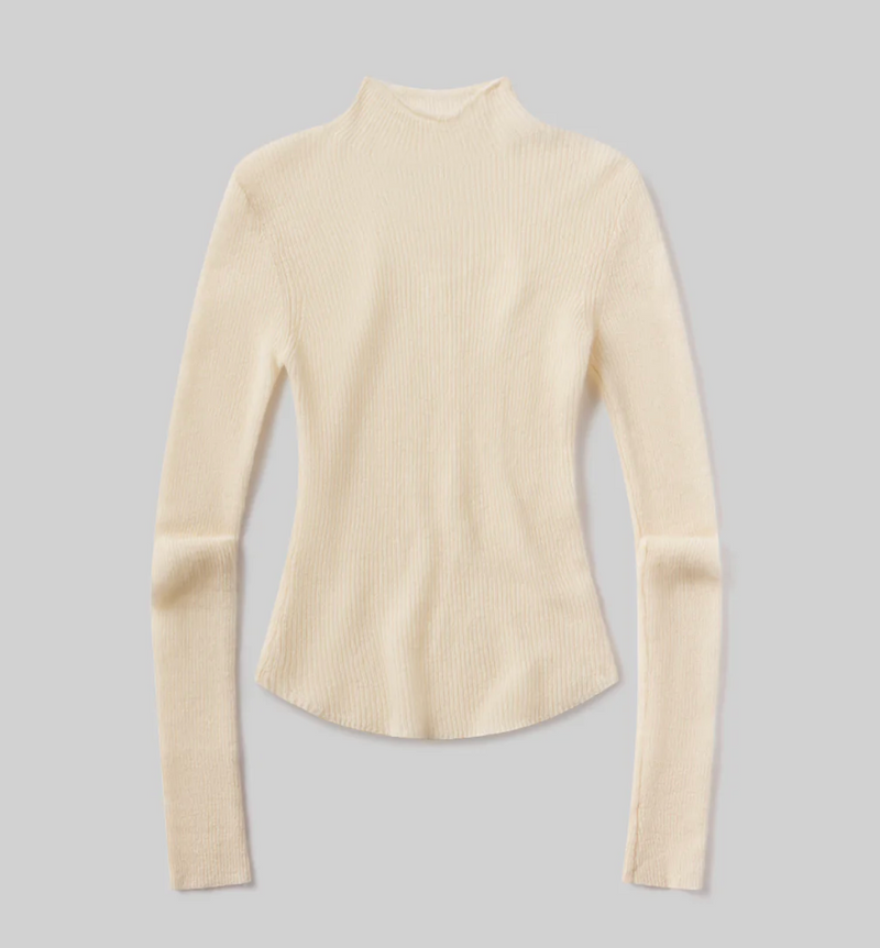 NARA TURTLENECK IN BONE