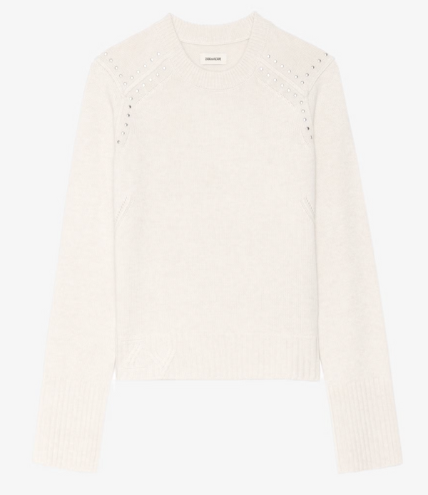 NALTY LC STUDS IN ECRU