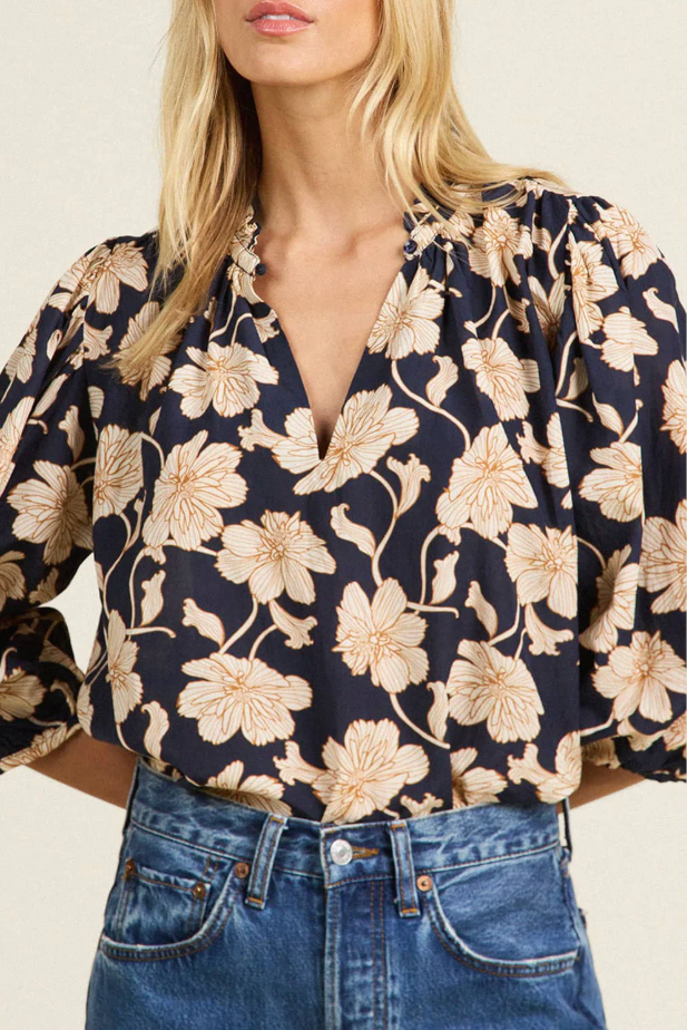 Orly Blouse Viola Nocturne