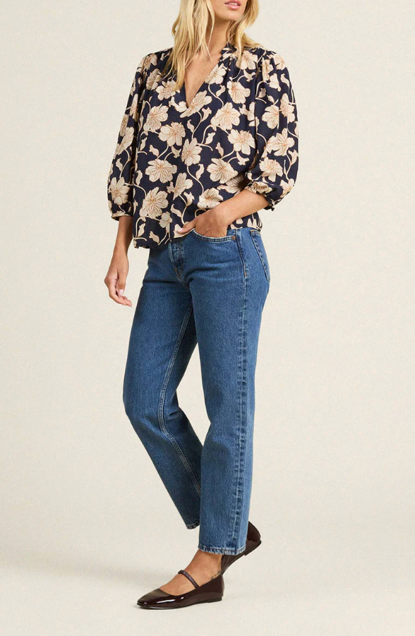 Orly Blouse Viola Nocturne