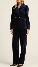 Grant Blazer Dark Sapphire Velvet