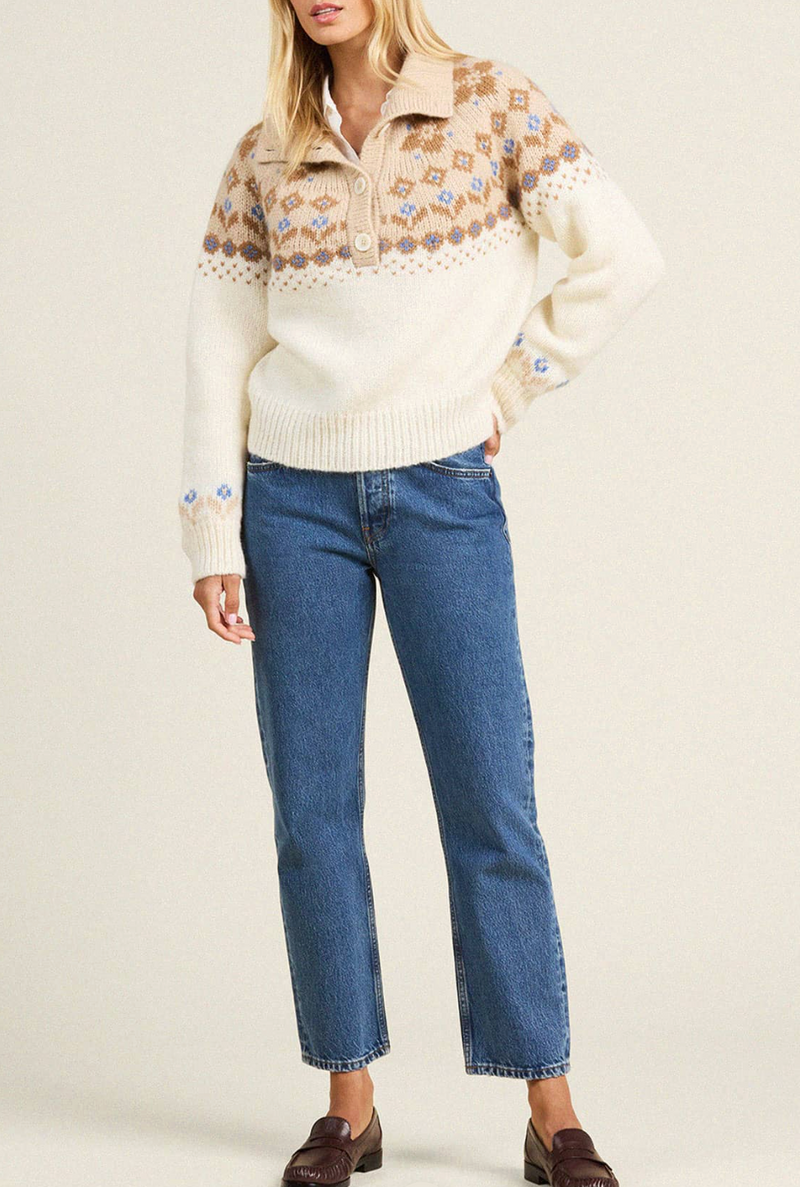 Juneau Sweater AW Fair Isle