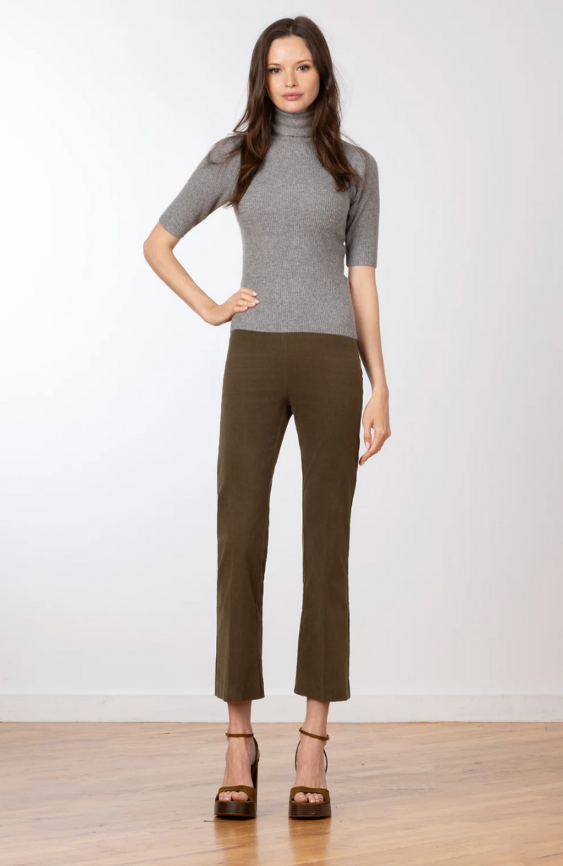 LEO Fine Corduroy Olive Green