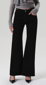 KIMBERLY FLARE W/ HORSEBIT IN RICH BLACK