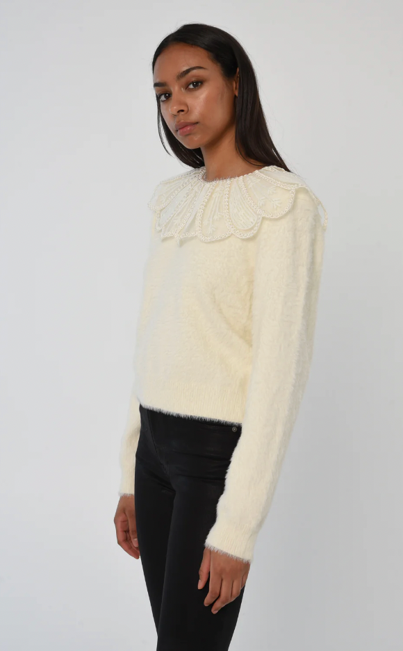 BRIAR SWEATER IN IVORY