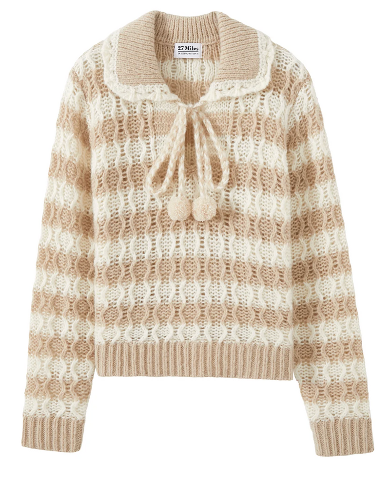 ADLER IN BEIGE/IVORY