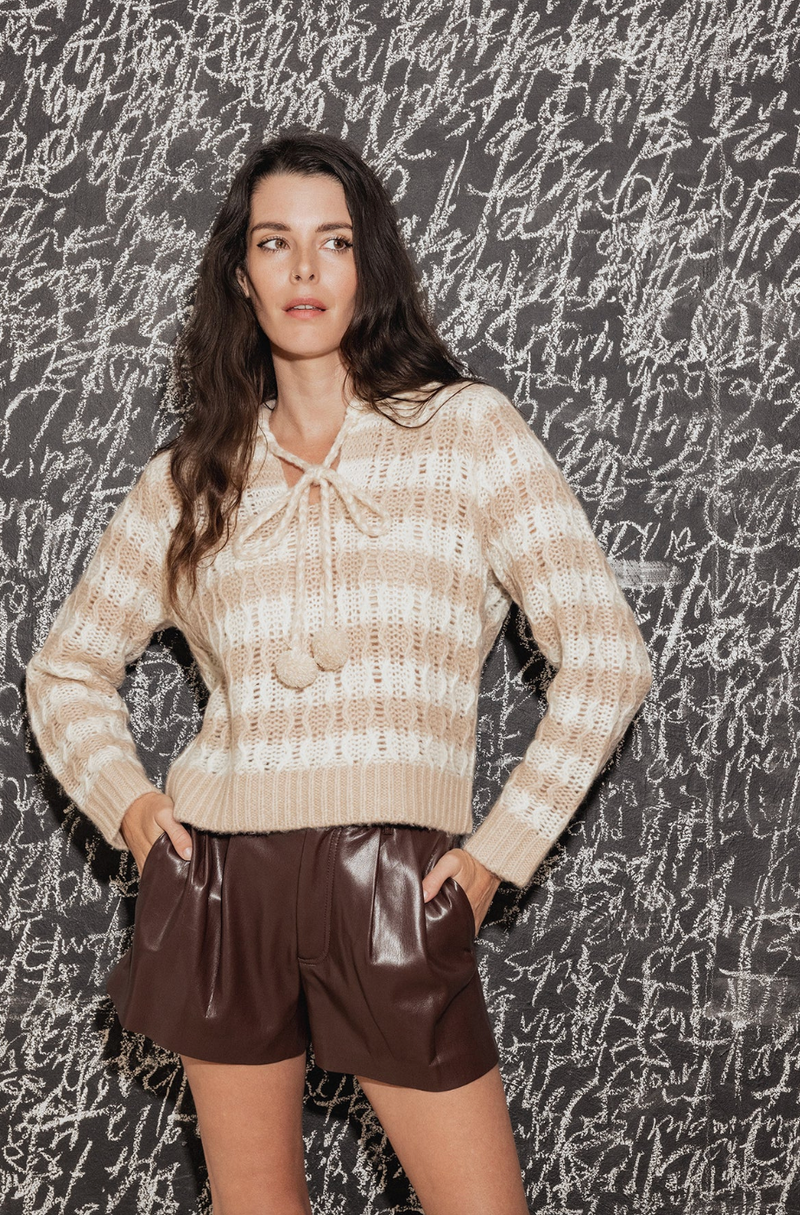 ADLER IN BEIGE/IVORY