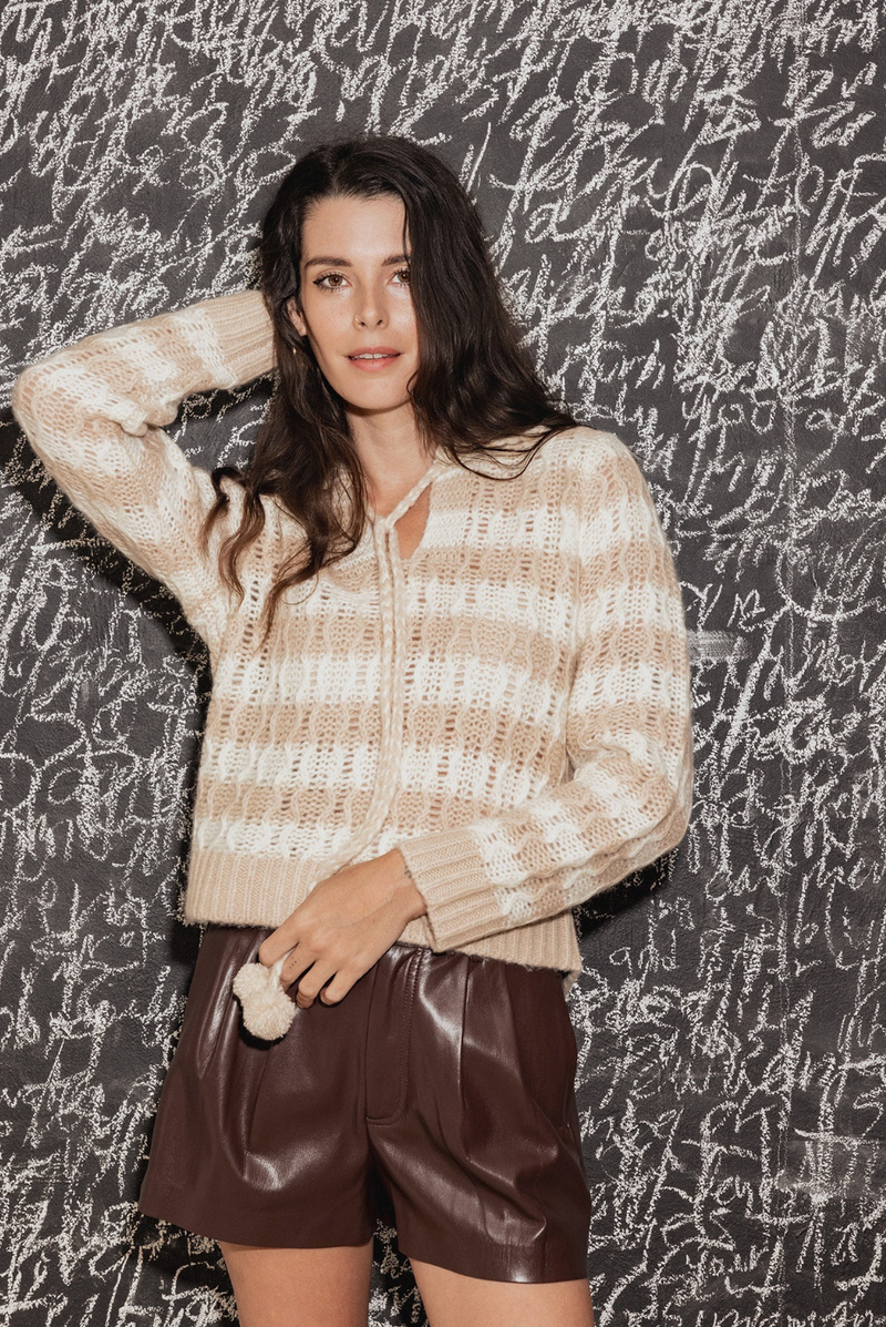 ADLER IN BEIGE/IVORY