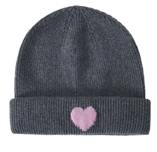 SCARLETT BEANIE IN CHARCOAL