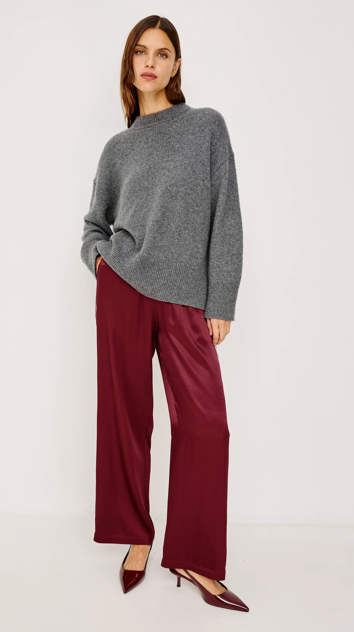 MERIDA PANT IN GARNET