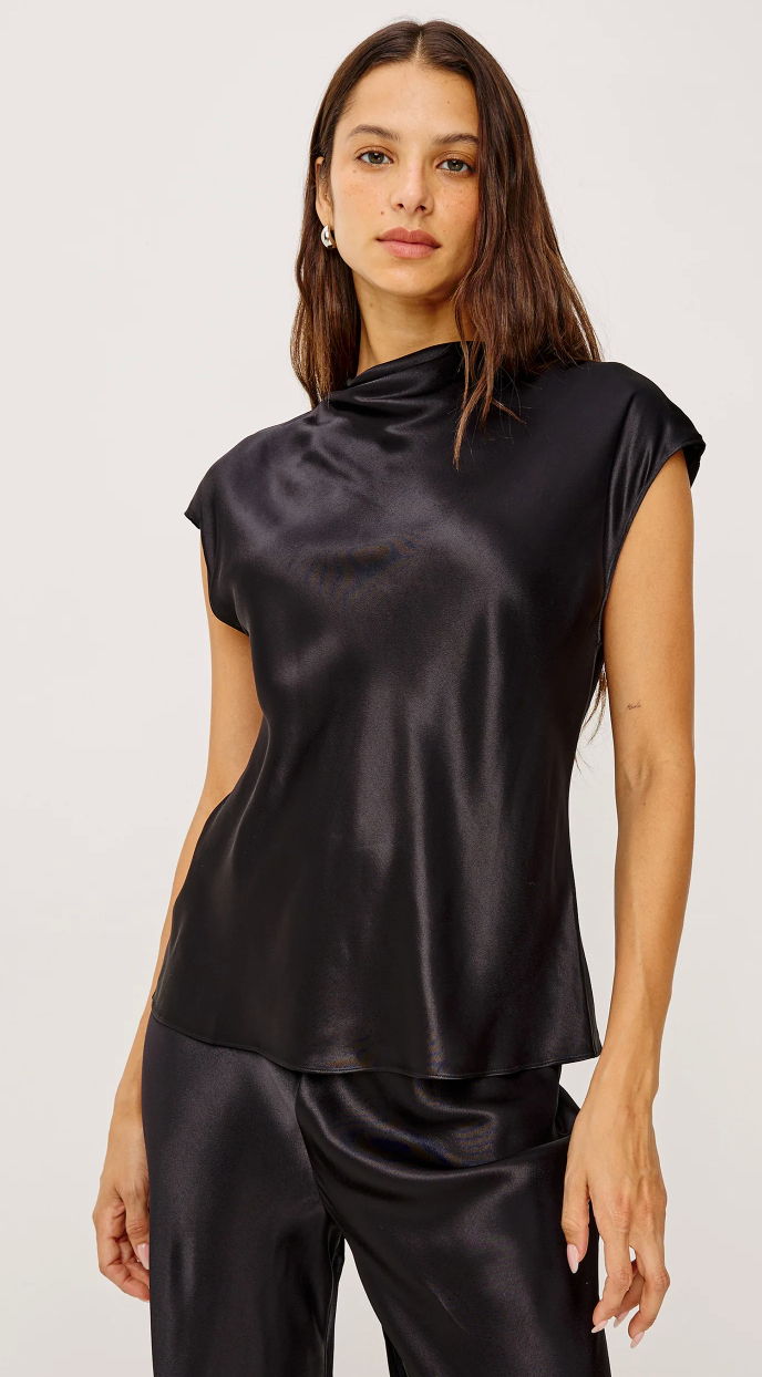 LORETTA TOP IN BLACK