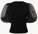 ALINA TOP IN BLACK