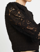 ARABELLA TOP IN BLACK