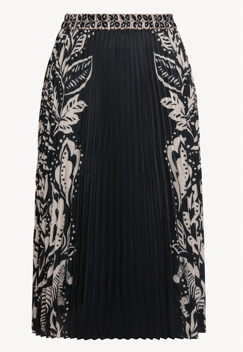 MIA SKIRT IN ZEBRA FERN