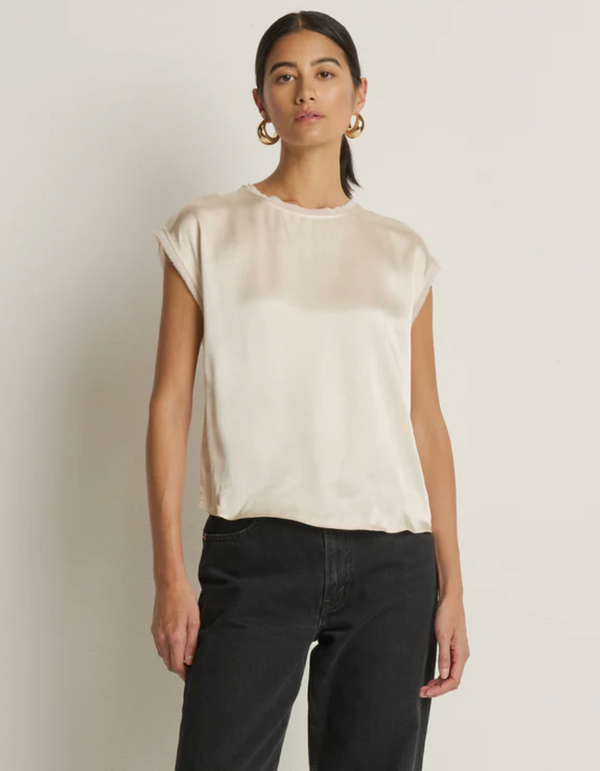 HELEN TOP IN MOONBEAM