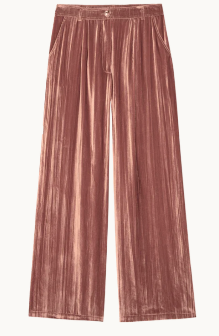 HILMA VELVET TRACK PANT