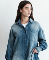WASHED CHAMBRAY SHIRT