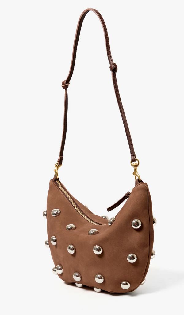 Lune - Smooth Nubuck w/ Studs in Choco Bar