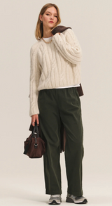 MARINA SWEATER IN IVORY