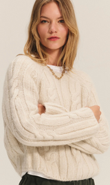 MARINA SWEATER IN IVORY
