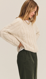 MARINA SWEATER IN IVORY