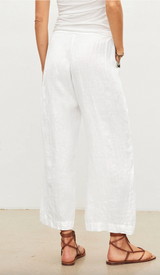 LOLA PULL ON PANT - WHITE