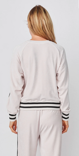 RAGLAN SWEATSHIRT IN OYSTER