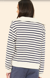KAT SWEATSHIRT IN NATURAL STRIPE