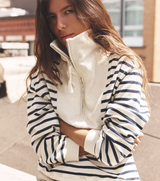 KAT SWEATSHIRT IN NATURAL STRIPE