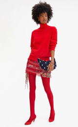 LUNE - SUEDE W/ STUDS IN NAVY