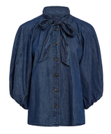NAVI TOP IN CHAMBRAY
