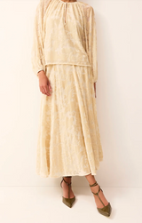 MONROE SKIRT IN PEONY