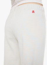 THE QUICKIE GREASER ANKLE IN WHITE AND BLUE DAY TO NIGHT