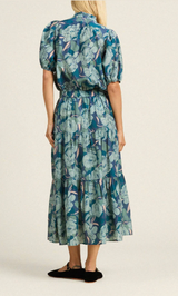 MCKENNA "C" SKIRT IN HUSHED MEADOW
