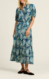 MIRA BLOUSE IN HUSHED MEADOW