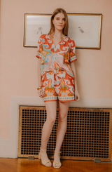 RAMONA SHORTS IN ROSETTI PRINT