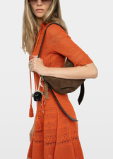 MEMPHISA CO BANDANA DRESS IN TANGERINE
