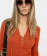 MEMPHISA CO BANDANA DRESS IN TANGERINE
