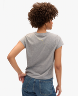 CLASSIC TEE - LIBEREZ LES SARDINES IN GREY MELANGE