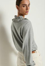 WINONA SWEATER IN HEATHER GREY