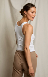 LONDON VISCOSE RIB TANK