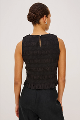 KANE TOP IN BLACK