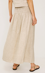 ALESSA IN HEATHERED FLAX