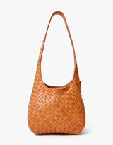 PETIT BANDO MEDIUM WOVEN DIAGONAL IN NATURAL
